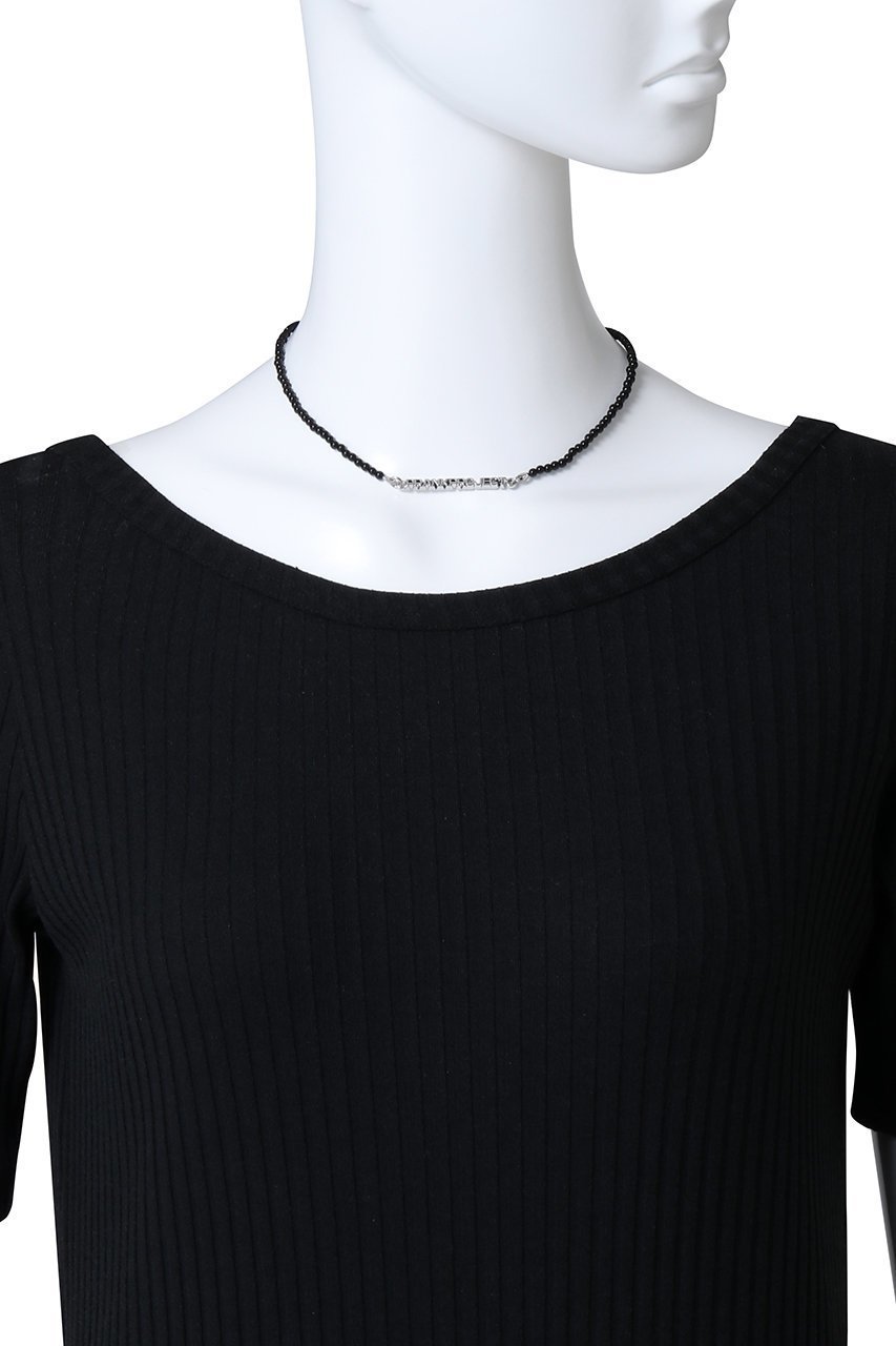 【プランク プロジェクト/PRANK PROJECT】のロゴビーズネックレス / Logo Beads Necklace 人気、トレンドファッション・服の通販 founy(ファニー) 　ファッション　Fashion　レディースファッション　WOMEN　ジュエリー　Jewelry　ネックレス　Necklaces　アシンメトリー　Asymmetry　ネックレス　Necklace　プレート　Plate　other-3|ID: prp329100004308132 ipo3291000000031367483