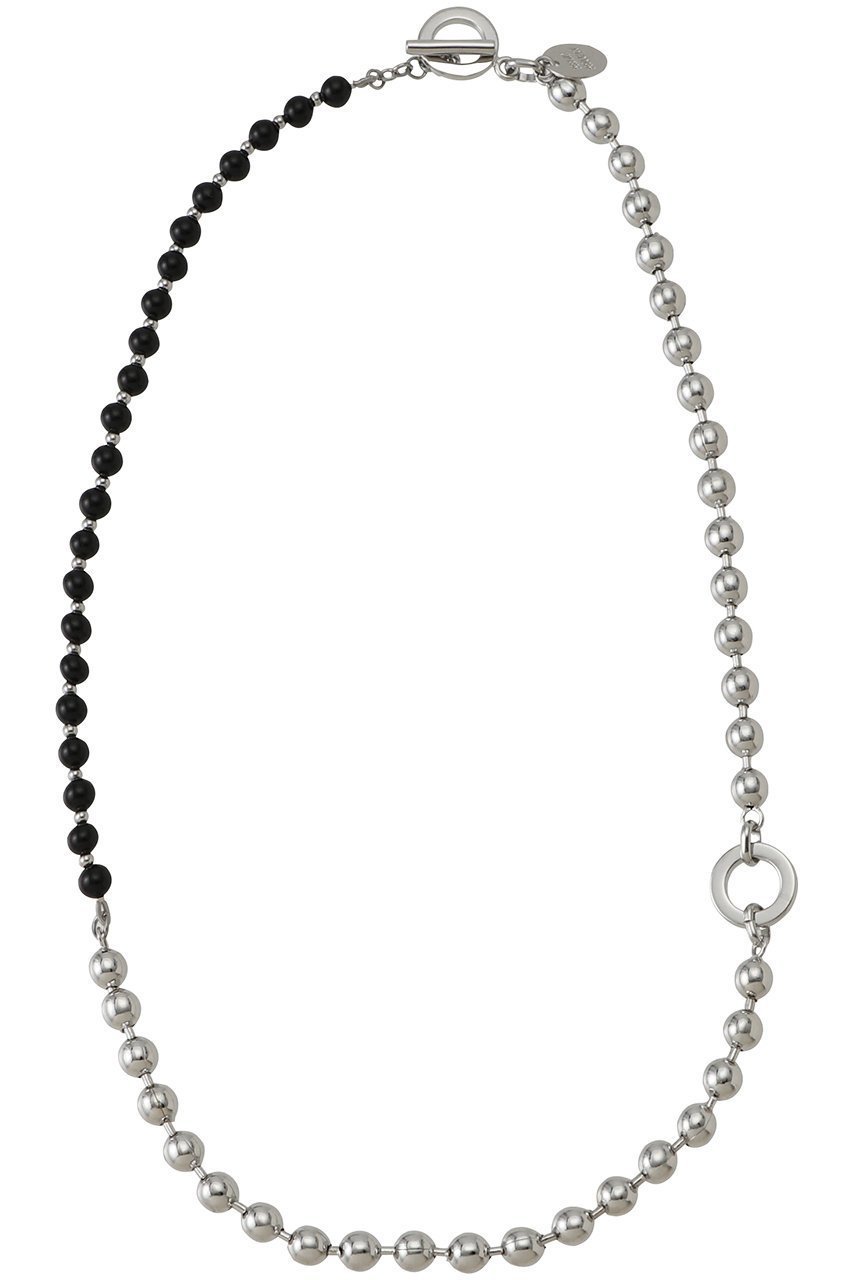 【プランク プロジェクト/PRANK PROJECT】のオニキスコンビチョーカー / Onyx Combi Choker インテリア・キッズ・メンズ・レディースファッション・服の通販 founy(ファニー) 　ファッション　Fashion　レディースファッション　Fashion for Women　ジュエリー　Jewelry　ネックレス　Necklaces & Pendants　コンビ　Combo, Combination Style　ジュエリー　Jewelry, Accessories　チェーン　Chain, Chain Strap　ネックレス　Necklace, Pendant Necklace　SLV(シルバー)|ID: prp329100004308134 ipo3291000000035756313