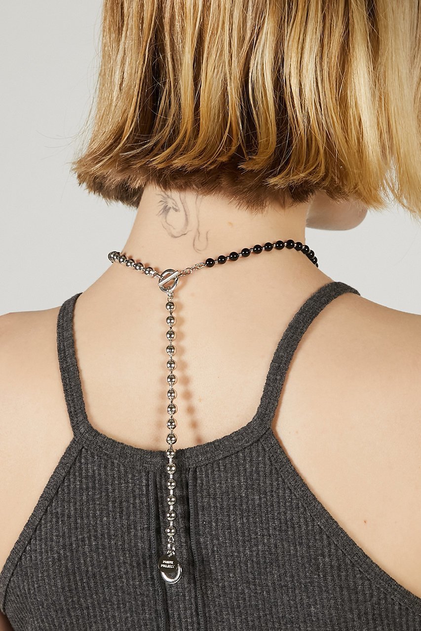 【プランク プロジェクト/PRANK PROJECT】のオニキスコンビチョーカー / Onyx Combi Choker 人気、トレンドファッション・服の通販 founy(ファニー) 　ファッション　Fashion　レディースファッション　Fashion for Women　ジュエリー　Jewelry　ネックレス　Necklaces & Pendants　コンビ　Combo, Combination Style　ジュエリー　Jewelry, Accessories　チェーン　Chain, Chain Strap　ネックレス　Necklace, Pendant Necklace　other-7|ID: prp329100004308134 ipo3291000000035756319