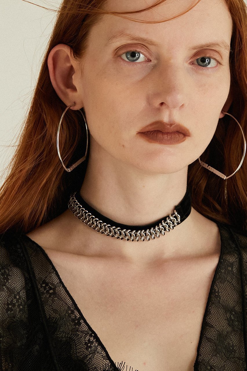 【プランク プロジェクト/PRANK PROJECT】のボーンチェーンチョーカー / Bone Chain Choker 人気、トレンドファッション・服の通販 founy(ファニー) 　ファッション　Fashion　レディースファッション　Fashion for Women　ジュエリー　Jewelry　ネックレス　Necklaces & Pendants　チェーン　Chain, Chain Strap　ネックレス　Necklace, Pendant Necklace　ベロア　Velour, Soft Velvet　other-5|ID: prp329100004308135 ipo3291000000035756326