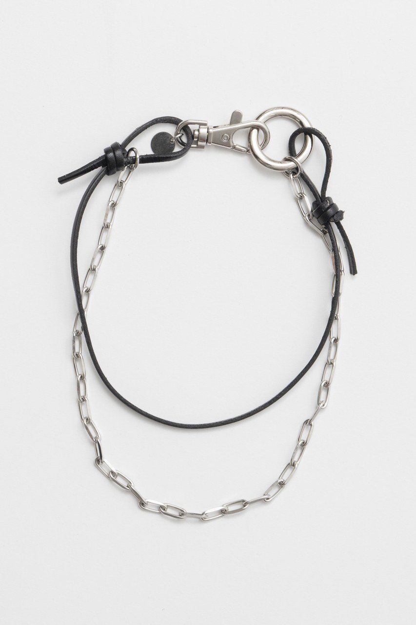 【プランク プロジェクト/PRANK PROJECT】のレザーチェーン2WAYチョーカー / Leather Chain 2way Choker 人気、トレンドファッション・服の通販 founy(ファニー) 　ファッション　Fashion　レディースファッション　WOMEN　ジュエリー　Jewelry　ネックレス　Necklaces　2025年　2025　A/W・秋冬　Aw・Autumn/Winter・Fw・Fall-Winter　S/S・春夏　Ss・Spring/Summer　シンプル　Simple　チェーン　Chain　チョーカー　Choker　ネックレス　Necklace　フロント　Front　夏　Summer　春　Spring　 other-1|ID: prp329100004308136 ipo3291000000029873890