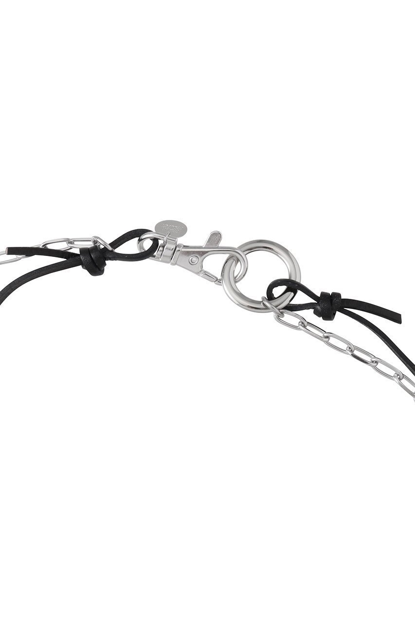 【プランク プロジェクト/PRANK PROJECT】のレザーチェーン2WAYチョーカー / Leather Chain 2way Choker 人気、トレンドファッション・服の通販 founy(ファニー) 　ファッション　Fashion　レディースファッション　Fashion for Women　ジュエリー　Jewelry　ネックレス　Necklaces & Pendants　シンプル　Simple, Minimal　チェーン　Chain, Chain Strap　チョーカー　Tulle, Mesh Fabric　ネックレス　Necklace, Pendant Necklace　フロント　Front, Front Design　other-5|ID: prp329100004308136 ipo3291000000035621620