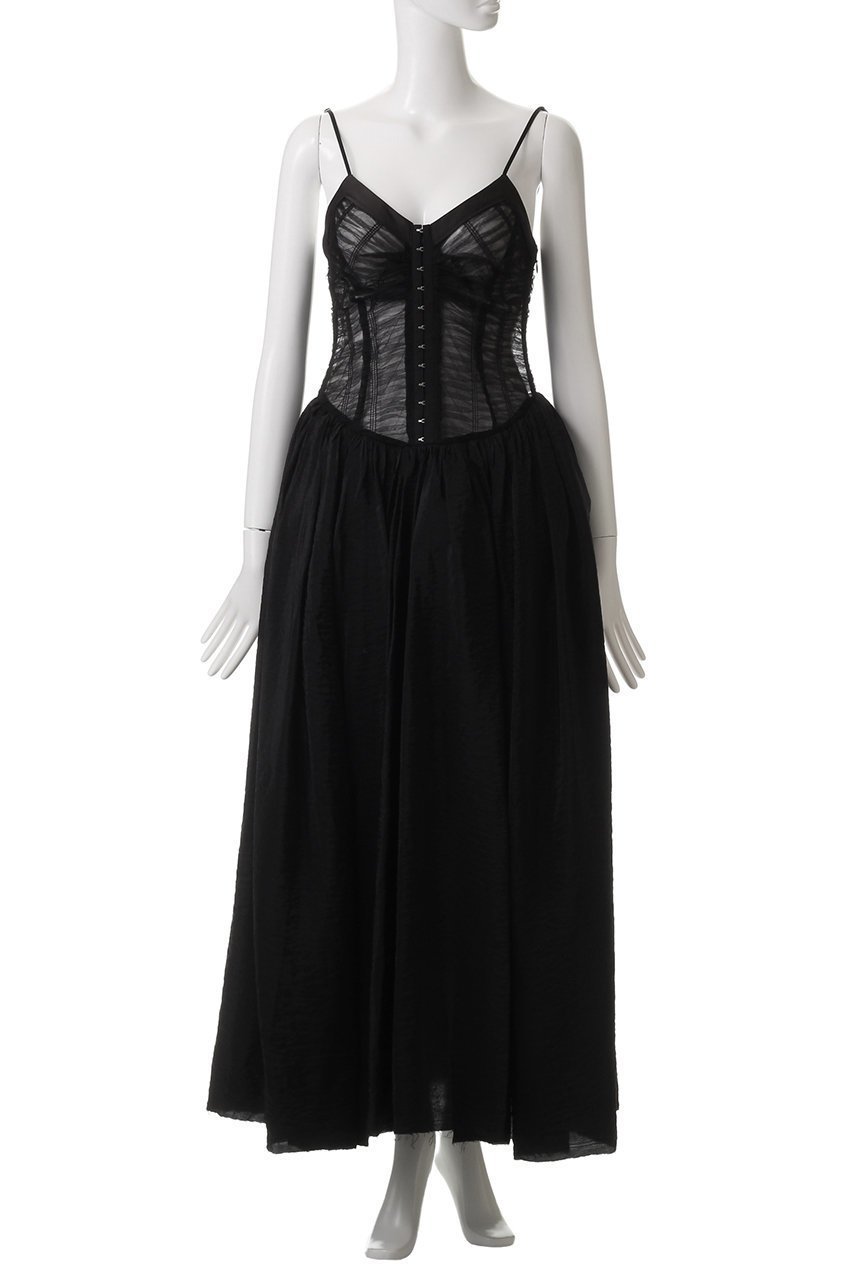 【プランク プロジェクト/PRANK PROJECT】のシャーリングチュールワンピース / Shirring Tulle Dress 人気、トレンドファッション・服の通販 founy(ファニー) 　ファッション　Fashion　レディースファッション　Fashion for Women　ワンピース　Dresses　フォーマル・パーティードレス・結婚式用ドレス　Elegant & Casual Dresses　チュニック　Tunic Tops & Dresses　おすすめ　Recommended / Our Picks　インナー　Innerwear　キャミワンピース　Cami Dress, Slip Dress　シアー　Sheer, See-Through　シャーリング　Shirring, Ruched　タンク　Tank Top, Sleeveless Top　チュニック　Tunic, Long Top　チュール　Tulip, Tulip Motif　ドレス　Dress, One-Piece　パーティ　Party, Party Style　リゾート　Resort, Vacation Style　ロング　Long, Long-Length　ワッシャー　Washer, Crinkled Finish　エレガント 上品　Elegant　other-2|ID: prp329100004308138 ipo3291000000032881904