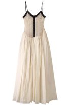 【プランク プロジェクト/PRANK PROJECT】のシャーリングチュールワンピース / Shirring Tulle Dress WHT(ホワイト)|ID: prp329100004308138 ipo3291000000034421821