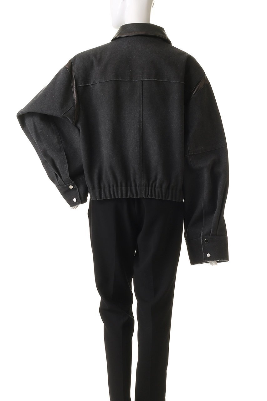 【プランク プロジェクト/PRANK PROJECT】のキャンバスショートブルゾン / Canvas Short Blouson 人気、トレンドファッション・服の通販 founy(ファニー) 　ファッション　Fashion　レディースファッション　Fashion for Women　アウター　Coat / Outerwear Collection　レディースジャケット・軽アウター　Jackets　ブルゾンジャケット・スポーティアウター　Blouson Jackets　おすすめ　Recommended / Our Picks　キャンバス　Canvas, Canvas Fabric　ショルダー　Shoulder, Shoulder Strap　ショート　Short, Short Length　ジャケット　Jacket, Outerwear　タイトスカート　Pencil Skirt, Tight Skirt　バランス　Balance, Style Balance　フェイクレザー　Faux Leather, PU Leather　フェミニン　Feminine, Girly　ブルゾン　Blouson, Bomber Jacket　ヴィンテージ　Vintage Style　other-4|ID: prp329100004308142 ipo3291000000032917946