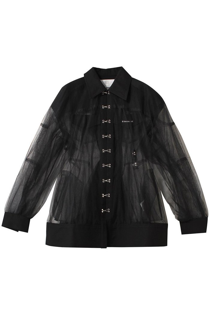 【プランク プロジェクト/PRANK PROJECT】のコクーンスリーブチュールブルゾン / Cocoon Sleeve Tulle Blouson インテリア・キッズ・メンズ・レディースファッション・服の通販 founy(ファニー) https://founy.com/ ファッション Fashion レディースファッション Fashion for Women アウター Coat / Outerwear Collection レディースジャケット・軽アウター Jackets ブルゾンジャケット・スポーティアウター Blouson Jackets おすすめ Recommended / Our Picks オックス Oxford Fabric シェイプ Shape, Slim Fit ジャケット Jacket, Outerwear チュニック Tunic, Long Top チュール Tulip, Tulip Motif トレンド Trend, Trending Now ブルゾン Blouson, Bomber Jacket ボトム Bottoms, Lower Wear |ID: prp329100004308143 ipo3291000000032963557