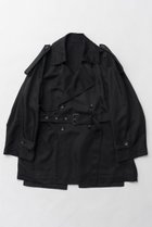 【プランク プロジェクト/PRANK PROJECT】のカットアウトトレンチコート / Cut-out Trench Coat BLK(ブラック)|ID: prp329100004308144 ipo3291000000029873913