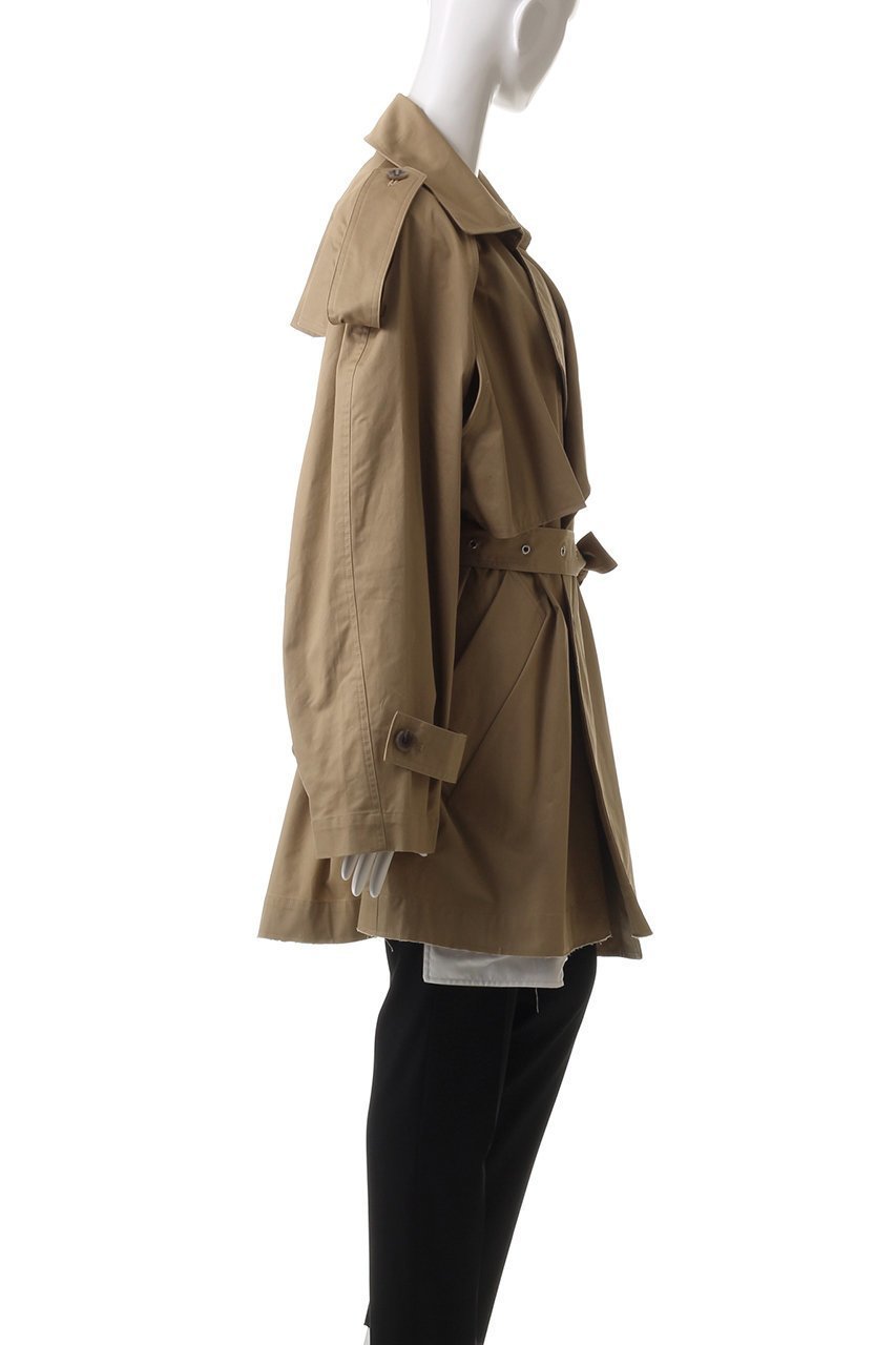 【プランク プロジェクト/PRANK PROJECT】のカットアウトトレンチコート / Cut-out Trench Coat 人気、トレンドファッション・服の通販 founy(ファニー) 　ファッション　Fashion　レディースファッション　Fashion for Women　アウター　Coat / Outerwear Collection　コート・ロングコート・ピーコート　Long Coats, Peacoats & More　トレンチコート / 春秋の定番アウター　Trench Coats　おすすめ　Recommended / Our Picks　ショート　Short, Short Length　スリット　Slit, Slit Detail　デニム　Denim, Jeans Material　バランス　Balance, Style Balance　フォルム　Silhouette, Form　ポンチョ　Poncho, Cape Style　ロング　Long, Long-Length　ワッシャー　Washer, Crinkled Finish　今季　This Season, Current Season　定番　Standard, Basic Item　other-3|ID: prp329100004308144 ipo3291000000035727973