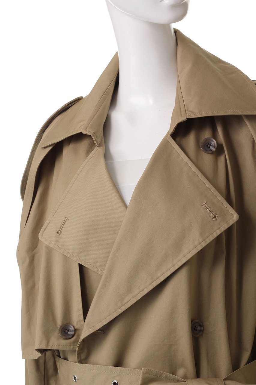 【プランク プロジェクト/PRANK PROJECT】のカットアウトトレンチコート / Cut-out Trench Coat 人気、トレンドファッション・服の通販 founy(ファニー) 　ファッション　Fashion　レディースファッション　Fashion for Women　アウター　Coat / Outerwear Collection　コート・ロングコート・ピーコート　Long Coats, Peacoats & More　トレンチコート / 春秋の定番アウター　Trench Coats　おすすめ　Recommended / Our Picks　ショート　Short, Short Length　スリット　Slit, Slit Detail　デニム　Denim, Jeans Material　バランス　Balance, Style Balance　フォルム　Silhouette, Form　ポンチョ　Poncho, Cape Style　ロング　Long, Long-Length　ワッシャー　Washer, Crinkled Finish　今季　This Season, Current Season　定番　Standard, Basic Item　other-5|ID: prp329100004308144 ipo3291000000035727976