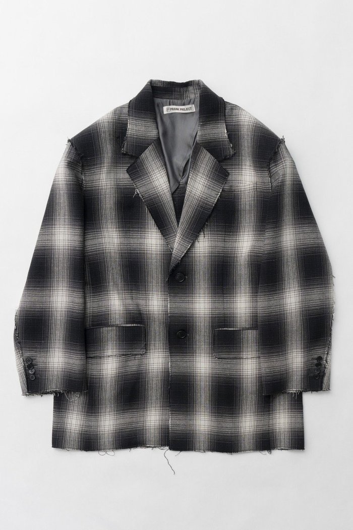【プランク プロジェクト/PRANK PROJECT】のローエッジオーバーサイズジャケット / Low Edge Over Jacket インテリア・キッズ・メンズ・レディースファッション・服の通販 founy(ファニー) https://founy.com/ ファッション Fashion レディースファッション Fashion for Women アウター Coat / Outerwear Collection レディースジャケット・軽アウター Jackets おすすめ Recommended / Our Picks ジャケット Jacket, Outerwear ツイル Twist, Twisted Detail バランス Balance, Style Balance レース Lace, Lace Fabric |ID: prp329100004308145 ipo3291000000032920608