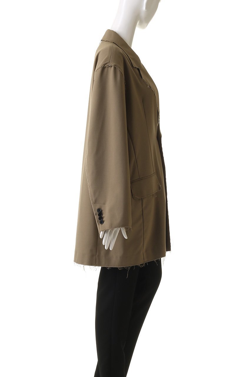 【プランク プロジェクト/PRANK PROJECT】のローエッジオーバーサイズジャケット / Low Edge Over Jacket 人気、トレンドファッション・服の通販 founy(ファニー) 　ファッション　Fashion　レディースファッション　Fashion for Women　アウター　Coat / Outerwear Collection　レディースジャケット・軽アウター　Jackets　おすすめ　Recommended / Our Picks　ジャケット　Jacket, Outerwear　ツイル　Twist, Twisted Detail　バランス　Balance, Style Balance　レース　Lace, Lace Fabric　other-3|ID: prp329100004308145 ipo3291000000032920652