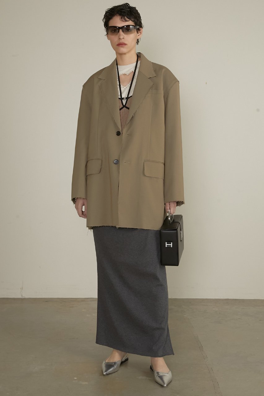 【プランク プロジェクト/PRANK PROJECT】のローエッジオーバーサイズジャケット / Low Edge Over Jacket 人気、トレンドファッション・服の通販 founy(ファニー) 　ファッション　Fashion　レディースファッション　Fashion for Women　アウター　Coat / Outerwear Collection　レディースジャケット・軽アウター　Jackets　おすすめ　Recommended / Our Picks　ジャケット　Jacket, Outerwear　ツイル　Twist, Twisted Detail　バランス　Balance, Style Balance　レース　Lace, Lace Fabric　other-8|ID: prp329100004308145 ipo3291000000032920698