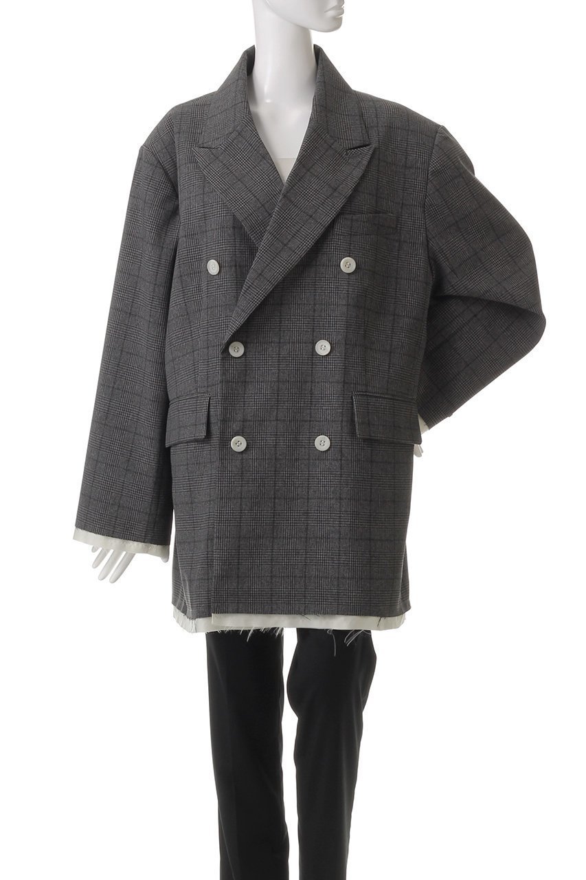 【プランク プロジェクト/PRANK PROJECT】のオーバーサイズジャケット / Oversized Jacket 人気、トレンドファッション・服の通販 founy(ファニー) 　ファッション　Fashion　レディースファッション　Fashion for Women　アウター　Coat / Outerwear Collection　レディースジャケット・軽アウター　Jackets　インナー　Innerwear　コーティング　Coating, Coated Finish　ジャケット　Jacket, Outerwear　ストライプ　Stripe, Striped Pattern　ダウン　Down, Puffer　ダブル　Double, Double-Breasted　チェック　Check, Plaid, Tartan　パーカー　Hoodie, Parka　ロング　Long, Long-Length　おすすめ　Recommended / Our Picks　other-2|ID: prp329100004308151 ipo3291000000032932199