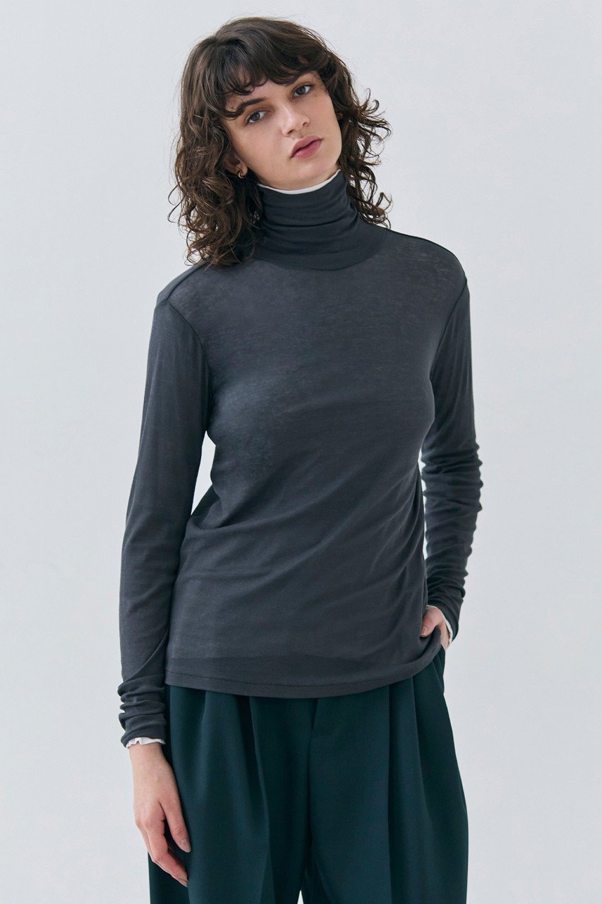 【ベイジ,/BEIGE,】のSORE(ソ―ル)/コットンシアーハイネックカットソー 人気、トレンドファッション・服の通販 founy(ファニー) ファッション Fashion レディースファッション Fashion for Women トップス・カットソー Cut & Sew Tops シャツ・ブラウス・オフィスカジュアル Elegant Blouses & Button-Ups ロングTシャツ・Tシャツ Longline T-Shirts & Tees カットソー・ベーシックTシャツ Cut-and-Sewn Tops / Stretch Tees & Basics カットソー Cut and Sewn Top シンプル Simple, Minimal スリーブ Sleeve, Long Sleeve / Short Sleeve ハイネック High Neck, Mock Neck ロング Long, Long-Length エレガント 上品 Elegant A/W・秋冬 Autumn/Winter other-7|ID: prp329100004308160 ipo3291000000035892055