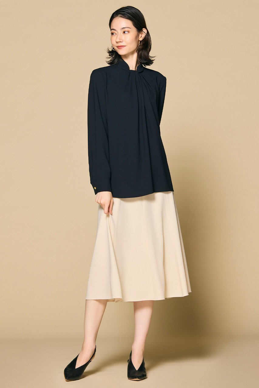 【ベイジ,/BEIGE,】のANITA(アニータ)/ロングスリーブタックブラウス 人気、トレンドファッション・服の通販 founy(ファニー) ファッション Fashion レディースファッション Fashion for Women トップス・カットソー Cut & Sew Tops シャツ・ブラウス・オフィスカジュアル Elegant Blouses & Button-Ups インナー Innerwear ジャケット Jacket, Outerwear スリーブ Sleeve, Long Sleeve / Short Sleeve ファブリック Fabric, Textile ロング Long, Long-Length エレガント 上品 Elegant other-6|ID: prp329100004308163 ipo3291000000035823054