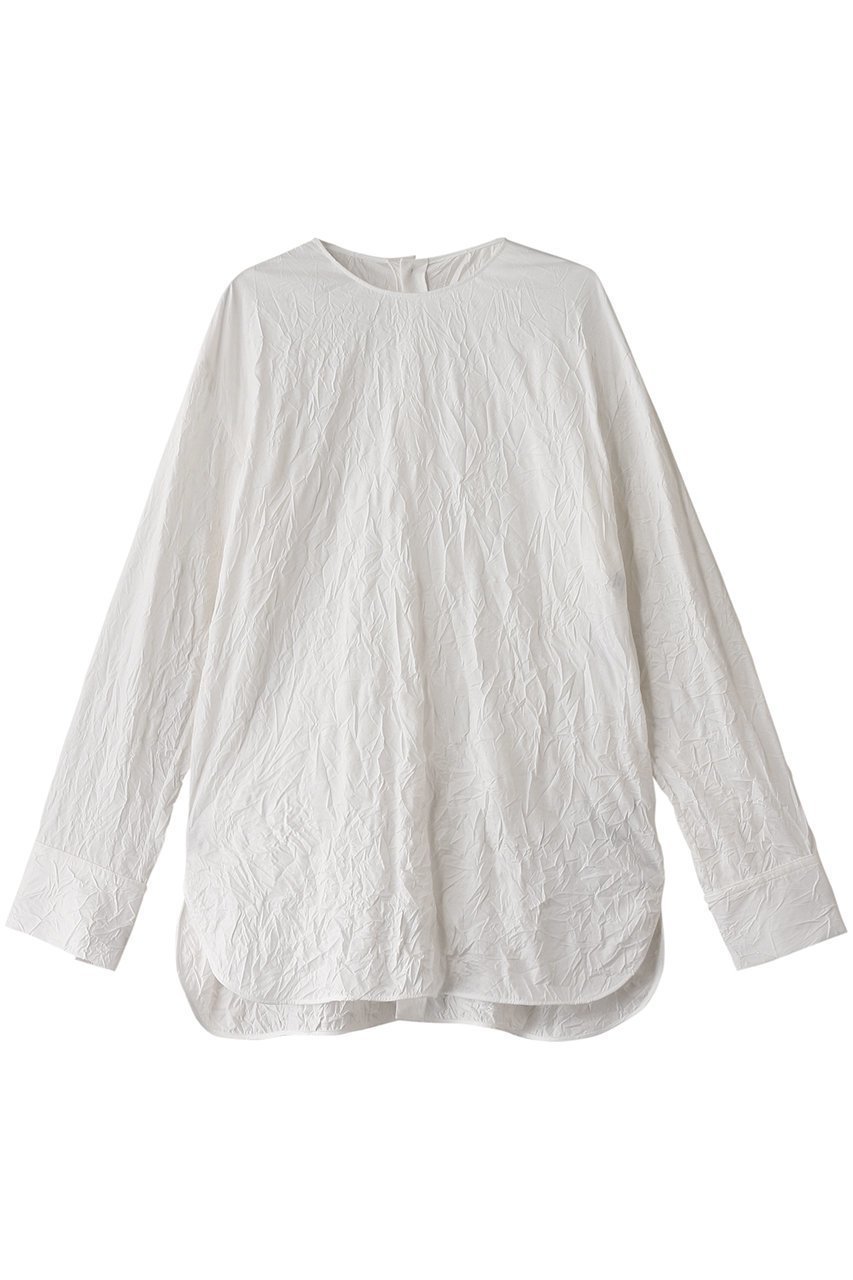 【ベイジ,/BEIGE,】のASTILBE(アスチルベ)/コットンジャージークルーネックブラウス 人気、トレンドファッション・服の通販 founy(ファニー) 　ファッション　Fashion　レディースファッション　Fashion for Women　トップス・カットソー　Cut & Sew Tops　シャツ・ブラウス・オフィスカジュアル　Elegant Blouses & Button-Ups　シンプル　Simple, Minimal　スリーブ　Sleeve, Long Sleeve / Short Sleeve　ロング　Long, Long-Length　 other-1|ID: prp329100004308164 ipo3291000000032882591