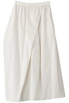 【ミディウミソリッド/MIDIUMISOLID】のnylon drape asymmetry SK.R スカート ivory|ID: prp329100004308167 ipo3291000000032822725