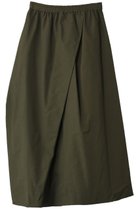 【ミディウミソリッド/MIDIUMISOLID】のnylon drape asymmetry SK.R スカート khaki|ID: prp329100004308167 ipo3291000000035511123