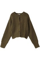 【ミディウミソリッド/MIDIUMISOLID】のshort hand knitted CD.R カーディガン 人気、トレンドファッション・服の通販 founy(ファニー) ファッション Fashion レディースファッション WOMEN トップス・カットソー Tops/Tshirt ニット Knit Tops カーディガン Cardigans カーディガン Cardigan ショート Short バランス Balance フェミニン Feminine 手編み Hand Knitting NEW・新作・新着・新入荷 New Arrivals thumbnail khaki|ID: prp329100004308171 ipo3291000000029874003