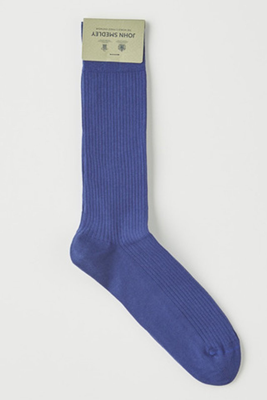 【ジョン スメドレー/JOHN SMEDLEY】の【UNISEX】EDALE Ribbed Socks インテリア・キッズ・メンズ・レディースファッション・服の通販 founy(ファニー) 　ファッション　Fashion　レディースファッション　WOMEN　ソックス　Socks　レッグウェア　Legwear　ユニセックス　Unisex　シンプル　Simple　ソックス　Socks　NEW・新作・新着・新入荷　New Arrivals　無地　Plain Color　COSMO BLUE|ID: prp329100004308178 ipo3291000000029874029