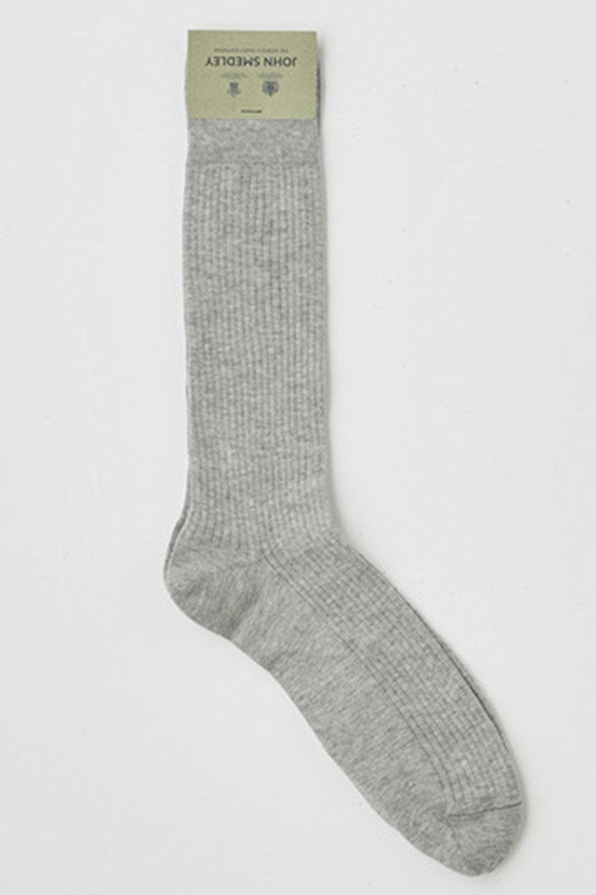 【ジョン スメドレー/JOHN SMEDLEY】の【UNISEX】EDALE Ribbed Socks インテリア・キッズ・メンズ・レディースファッション・服の通販 founy(ファニー) 　ファッション　Fashion　レディースファッション　WOMEN　ソックス　Socks　レッグウェア　Legwear　ユニセックス　Unisex　シンプル　Simple　ソックス　Socks　NEW・新作・新着・新入荷　New Arrivals　無地　Plain Color　SILVER|ID: prp329100004308178 ipo3291000000029874030