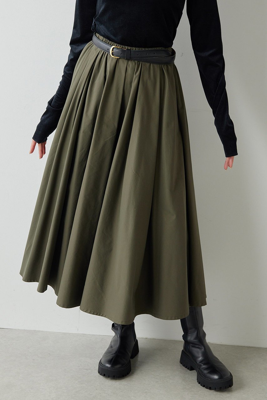 【ウィムガゼット/Whim Gazette】のナイロンツイルスカート 人気、トレンドファッション・服の通販 founy(ファニー) 　ファッション　Fashion　レディースファッション　Fashion for Women　スカート　Skirts　ロングスカート　Long Skirts / Maxi & Midi Skirts　ギャザー　Gathered, Ruffled　パターン　Pattern, Design Print　ミリタリー　Military, Army Style　ロング　Long, Long-Length　エレガント 上品　Elegant　other-2|ID: prp329100004308181 ipo3291000000032826216