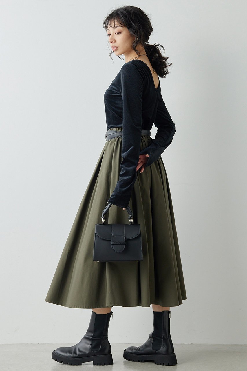 【ウィムガゼット/Whim Gazette】のナイロンツイルスカート 人気、トレンドファッション・服の通販 founy(ファニー) 　ファッション　Fashion　レディースファッション　Fashion for Women　スカート　Skirts　ロングスカート　Long Skirts / Maxi & Midi Skirts　ギャザー　Gathered, Ruffled　パターン　Pattern, Design Print　ミリタリー　Military, Army Style　ロング　Long, Long-Length　エレガント 上品　Elegant　other-3|ID: prp329100004308181 ipo3291000000032826217