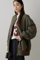【ウィムガゼット/Whim Gazette】のナイロンツイルMA-1 人気、トレンドファッション・服の通販 founy(ファニー) ファッション Fashion レディースファッション Fashion for Women アウター Coat / Outerwear Collection レディースジャケット・軽アウター Jackets ブルゾンジャケット・スポーティアウター Blouson Jackets MA-1ジャケット MA-1 Bomber Jackets / Flight Jackets おすすめ Recommended / Our Picks ショルダー Shoulder, Shoulder Strap ジャケット Jacket, Outerwear ドロップ Drop Shoulder, Dropped Style バランス Balance, Style Balance フェミニン Feminine, Girly フォルム Silhouette, Form ブルゾン Blouson, Bomber Jacket ボトム Bottoms, Lower Wear ミックス Mix, Mixed Style リラックス Relax, Relaxed Fit エレガント 上品 Elegant thumbnail カーキ|ID: prp329100004308182 ipo3291000000032911828