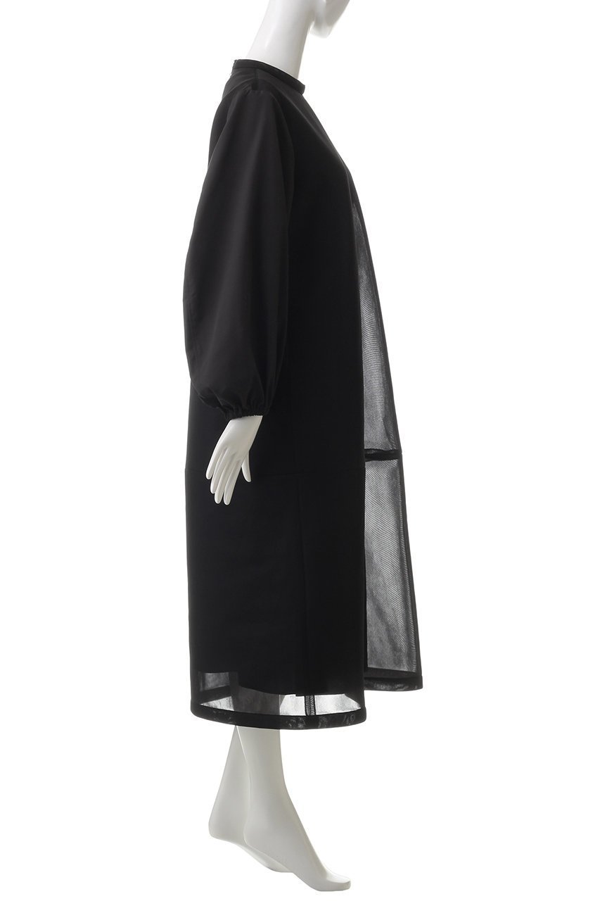 【アドーア/ADORE】のシアーメッシュラッセルワンピース 人気、トレンドファッション・服の通販 founy(ファニー) 　ファッション　Fashion　レディースファッション　Fashion for Women　ワンピース　Dresses　チュニック　Tunic Tops & Dresses　アンダー　Underwear Essentials　シアー　Sheer, See-Through　スリーブ　Sleeve, Long Sleeve / Short Sleeve　チュニック　Tunic, Long Top　ドレス　Dress, One-Piece　ドレープ　Drape, Draping Fabric　ポケット　Pocket, Pocket Detail　メッシュ　Mesh, Net Fabric　ロング　Long, Long-Length　エレガント 上品　Elegant　other-3|ID: prp329100004308185 ipo3291000000032888293
