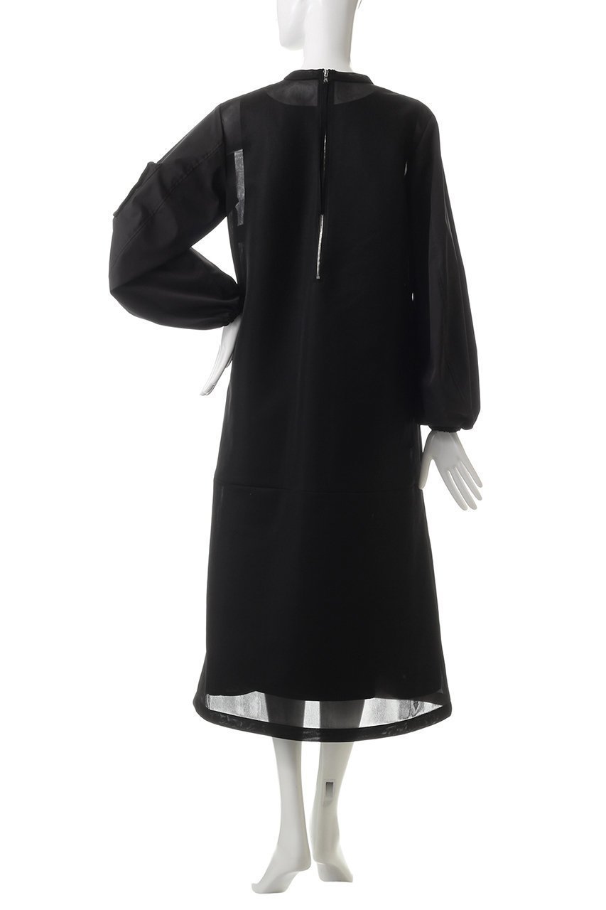 【アドーア/ADORE】のシアーメッシュラッセルワンピース 人気、トレンドファッション・服の通販 founy(ファニー) 　ファッション　Fashion　レディースファッション　Fashion for Women　ワンピース　Dresses　チュニック　Tunic Tops & Dresses　アンダー　Underwear Essentials　シアー　Sheer, See-Through　スリーブ　Sleeve, Long Sleeve / Short Sleeve　チュニック　Tunic, Long Top　ドレス　Dress, One-Piece　ドレープ　Drape, Draping Fabric　ポケット　Pocket, Pocket Detail　メッシュ　Mesh, Net Fabric　ロング　Long, Long-Length　エレガント 上品　Elegant　other-4|ID: prp329100004308185 ipo3291000000032888297