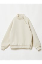 【アルアバイル/allureville】のボンディングアシンメトリーZIPプルオーバー ベージュ|ID: prp329100004308197 ipo3291000000032705763