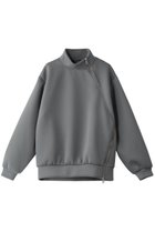 【アルアバイル/allureville】のボンディングアシンメトリーZIPプルオーバー グレー|ID: prp329100004308197 ipo3291000000032705765
