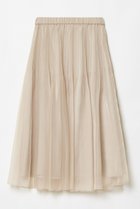 【アルアバイル/allureville】のシアーランダムプリーツスカート ベージュ|ID: prp329100004308201 ipo3291000000032685000