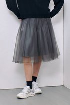 【アルアバイル/allureville】のシアーランダムプリーツスカート グレー|ID: prp329100004308201 ipo3291000000032685001
