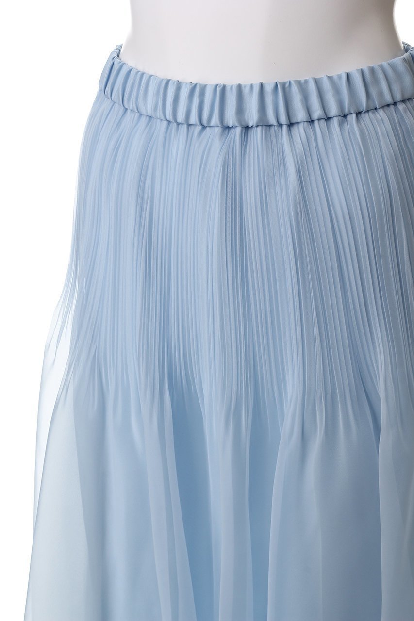 【アルアバイル/allureville】のシアーランダムプリーツスカート 人気、トレンドファッション・服の通販 founy(ファニー) 　ファッション　Fashion　レディースファッション　Fashion for Women　スカート　Skirts　プリーツスカート / 上品フェミニンスタイル　Pleated Skirts　おすすめ　Recommended / Our Picks　オーガンジー　Organza Fabric　シアー　Sheer, See-Through　シフォン　Chiffon, Lightweight Fabric　チュニック　Tunic, Long Top　トレンド　Trend, Trending Now　フェミニン　Feminine, Girly　プリーツ　Pleats, Pleated　エレガント 上品　Elegant　再入荷　Restock / Back in Stock　春　Spring　other-5|ID: prp329100004308201 ipo3291000000035052031