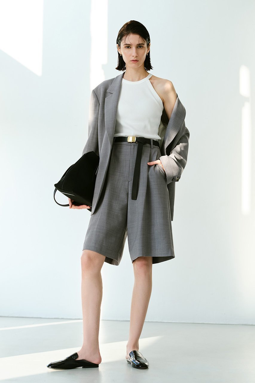 【アルアバイル/allureville】の平二重織テーラー2Bジャケット 人気、トレンドファッション・服の通販 founy(ファニー) 　ファッション　Fashion　レディースファッション　Fashion for Women　アウター　Coat / Outerwear Collection　レディースジャケット・軽アウター　Jackets　ジャケット　Jacket, Outerwear　ストレッチ　Stretch, Stretchy Fabric　セットアップ　Set-Up, Coordinated Outfit　トレンド　Trend, Trending Now　ハーフ　Half, Half-Length　マニッシュ　Mannish, Boyish　再入荷　Restock / Back in Stock　other-5|ID: prp329100004308203 ipo3291000000032809957