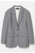 【アルアバイル/allureville】の平二重織テーラー2Bジャケット 人気、トレンドファッション・服の通販 founy(ファニー) ファッション Fashion レディースファッション Fashion for Women アウター Coat / Outerwear Collection レディースジャケット・軽アウター Jackets ジャケット Jacket, Outerwear ストレッチ Stretch, Stretchy Fabric セットアップ Set-Up, Coordinated Outfit トレンド Trend, Trending Now ハーフ Half, Half-Length マニッシュ Mannish, Boyish 再入荷 Restock / Back in Stock thumbnail グレー|ID: prp329100004308203 ipo3291000000035052034