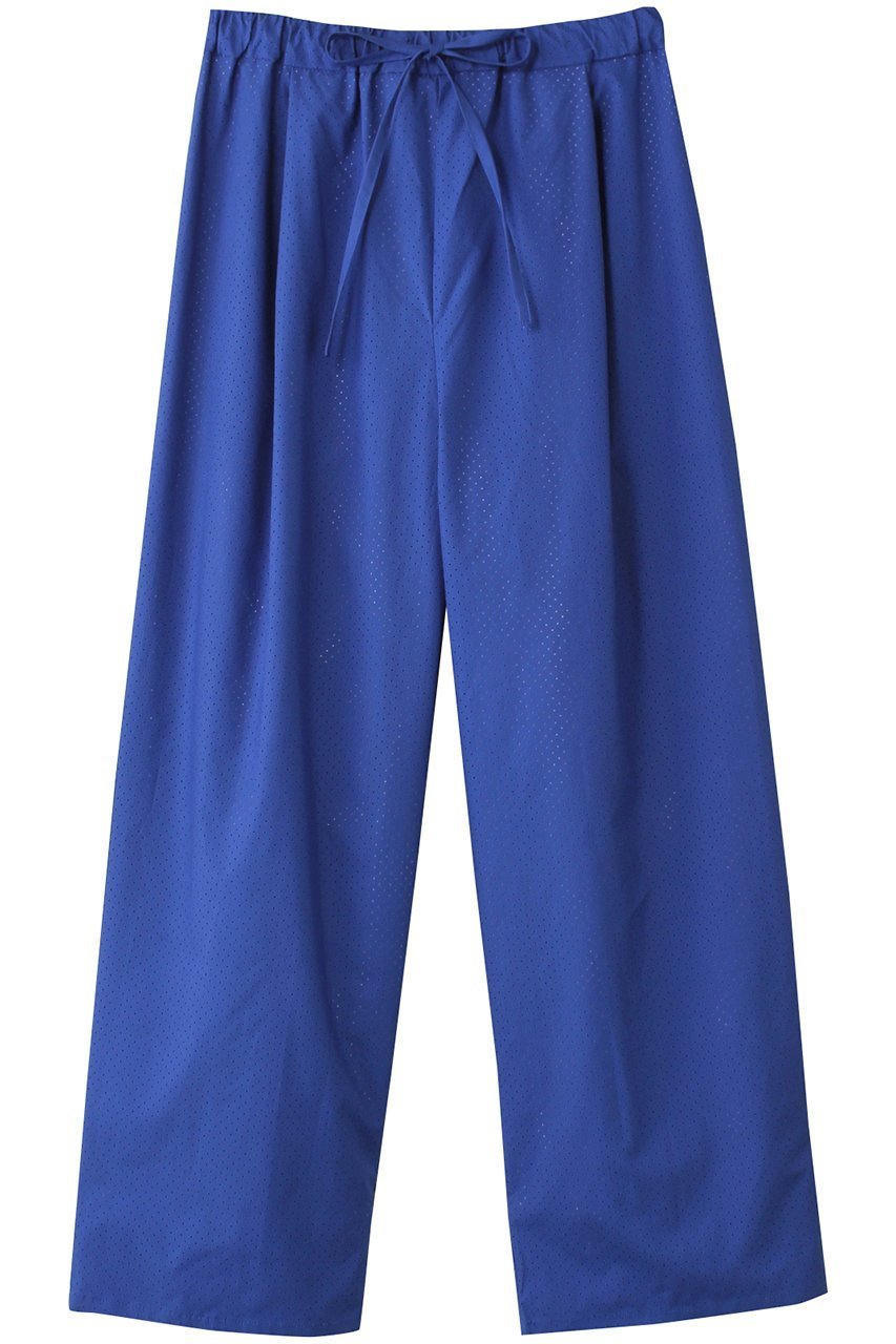 【ミズイロ インド/mizuiro ind】のperforated easy PT パンツ インテリア・キッズ・メンズ・レディースファッション・服の通販 founy(ファニー) 　ファッション　Fashion　レディースファッション　Fashion for Women　パンツ　Pants & Trousers　シンプル　Simple, Minimal　ドット　Polka Dot, Dot Pattern　ワイド　Wide, Wide Fit　blue|ID: prp329100004308205 ipo3291000000032915493