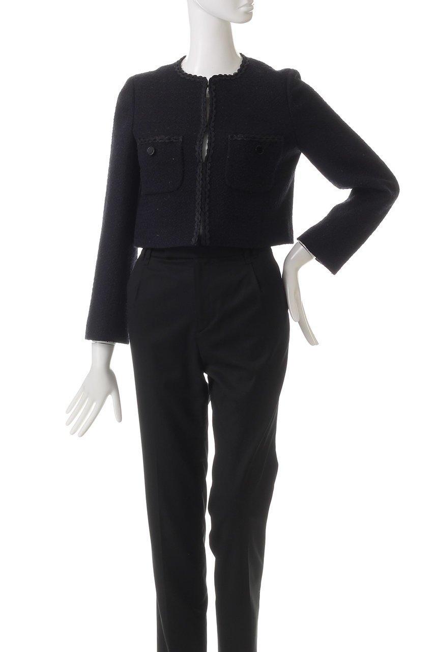 【アナイ/ANAYI】のラメスラブツィードショートジャケット 人気、トレンドファッション・服の通販 founy(ファニー) 　ファッション　Fashion　レディースファッション　Fashion for Women　アウター　Coat / Outerwear Collection　レディースジャケット・軽アウター　Jackets　おすすめ　Recommended / Our Picks　イタリア　Italy　ショート　Short, Short Length　シルバー　Silver, Metallic Silver　ジャケット　Jacket, Outerwear　セットアップ　Set-Up, Coordinated Outfit　ツイード　Twill, Twill Weave　パーティ　Party, Party Style　ランダム　Random, Irregular　無地　Plain, Solid Color　other-2|ID: prp329100004308218 ipo3291000000032932813