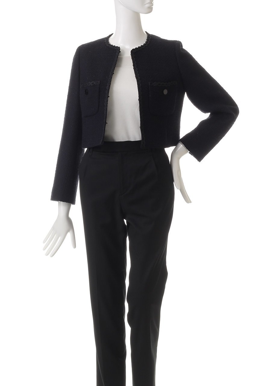 【アナイ/ANAYI】のラメスラブツィードショートジャケット 人気、トレンドファッション・服の通販 founy(ファニー) 　ファッション　Fashion　レディースファッション　Fashion for Women　アウター　Coat / Outerwear Collection　レディースジャケット・軽アウター　Jackets　おすすめ　Recommended / Our Picks　イタリア　Italy　ショート　Short, Short Length　シルバー　Silver, Metallic Silver　ジャケット　Jacket, Outerwear　セットアップ　Set-Up, Coordinated Outfit　ツイード　Twill, Twill Weave　パーティ　Party, Party Style　ランダム　Random, Irregular　無地　Plain, Solid Color　other-7|ID: prp329100004308218 ipo3291000000032932853