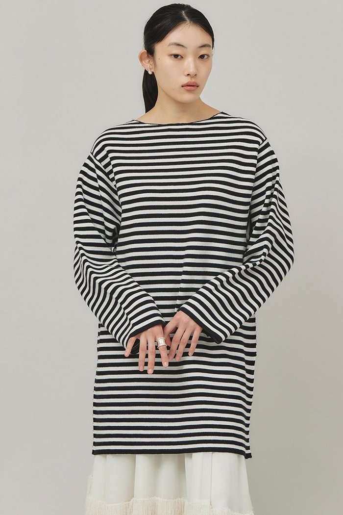 【カレンソロジー/Curensology】のサイドジップボーダーニットプルオーバー インテリア・キッズ・メンズ・レディースファッション・服の通販 founy(ファニー) https://founy.com/ ファッション Fashion レディースファッション Ladies' Fashion Online トップス・カットソー Tops/Tshirt ニット Knit Tops プルオーバー Pullover イレギュラー Irregular バランス Balance ベーシック Basic ボーダー Border エレガント 上品 Elegant 再入荷 Restock/Back In Stock/Re Arrival |ID: prp329100004308223 ipo3291000000032613231