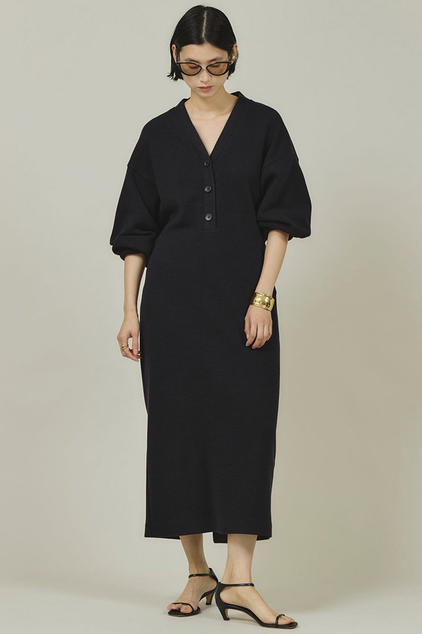 【カレンソロジー/Curensology】のワッフルジャージワンピース 人気、トレンドファッション・服の通販 founy(ファニー) 　ファッション　Fashion　レディースファッション　Ladies' Fashion Online　ワンピース　Dress　チュニック　Tunic　エレガント 上品　Elegant　シンプル　Simple　ジャージー　Jersey　ストレッチ　Stretch　ストレート　Straight　スリット　Slit　チュニック　Tunic　フロント　Front　ミックス　Mix　ロング　Long　ワッフル　Waffle　再入荷　Restock/Back In Stock/Re Arrival　other-2|ID: prp329100004308224 ipo3291000000032613244