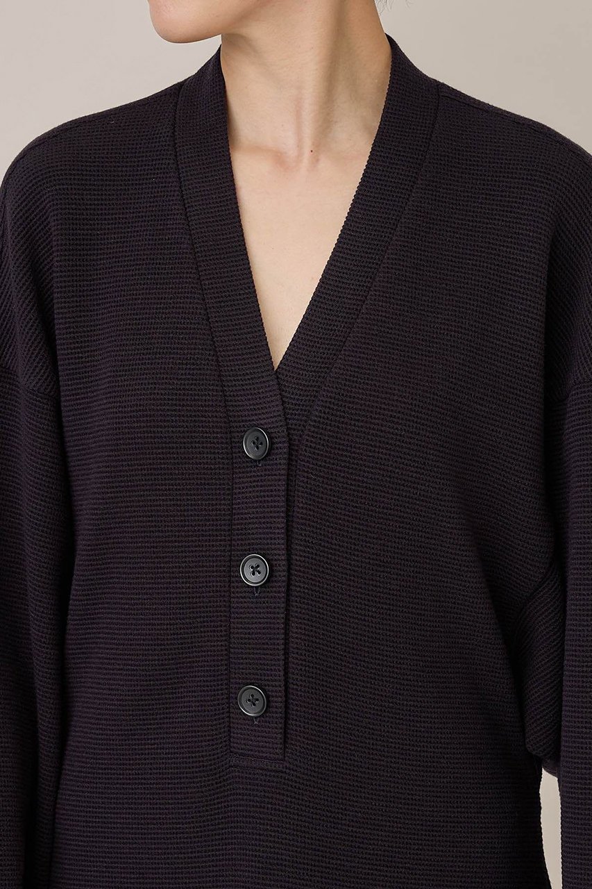 【カレンソロジー/Curensology】のワッフルジャージワンピース 人気、トレンドファッション・服の通販 founy(ファニー) 　ファッション　Fashion　レディースファッション　Ladies' Fashion Online　ワンピース　Dress　チュニック　Tunic　エレガント 上品　Elegant　シンプル　Simple　ジャージー　Jersey　ストレッチ　Stretch　ストレート　Straight　スリット　Slit　チュニック　Tunic　フロント　Front　ミックス　Mix　ロング　Long　ワッフル　Waffle　再入荷　Restock/Back In Stock/Re Arrival　other-5|ID: prp329100004308224 ipo3291000000032613247
