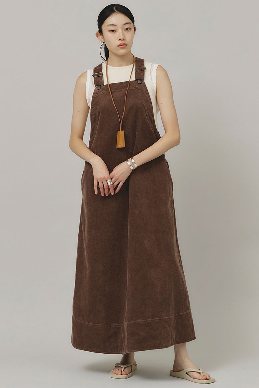 【カレンソロジー/Curensology】の〈&RC〉アンティークコールサロペット 人気、トレンドファッション・服の通販 founy(ファニー) 　ファッション　Fashion　レディースファッション　Fashion for Women　ワンピース　Dresses　チュニック　Tunic Tops & Dresses　サロペット&オールインワン　Dungarees & Jumpsuit Styles　アンティーク　Antique-Inspired　シンプル　Simple, Minimal　スタイリッシュ　Stylish, Fashionable　チュニック　Tunic, Long Top　ポケット　Pocket, Pocket Detail　ロング　Long, Long-Length　ヴィンテージ　Vintage Style　 other-1|ID: prp329100004308225 ipo3291000000032878354