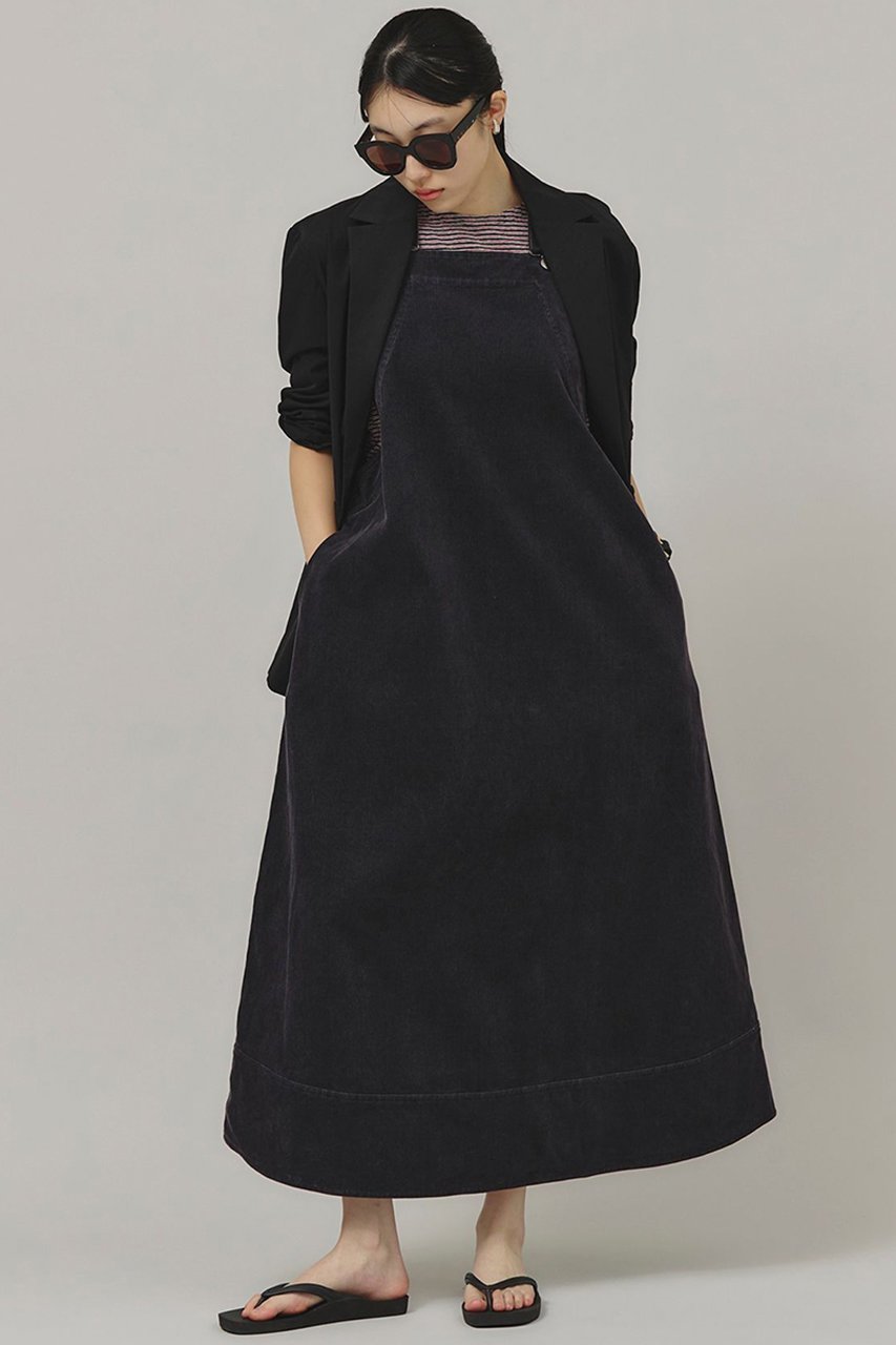 【カレンソロジー/Curensology】の〈&RC〉アンティークコールサロペット 人気、トレンドファッション・服の通販 founy(ファニー) 　ファッション　Fashion　レディースファッション　Fashion for Women　ワンピース　Dresses　チュニック　Tunic Tops & Dresses　サロペット&オールインワン　Dungarees & Jumpsuit Styles　アンティーク　Antique-Inspired　シンプル　Simple, Minimal　スタイリッシュ　Stylish, Fashionable　チュニック　Tunic, Long Top　ポケット　Pocket, Pocket Detail　ロング　Long, Long-Length　ヴィンテージ　Vintage Style　other-5|ID: prp329100004308225 ipo3291000000032878387