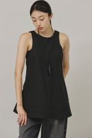 【カレンソロジー/Curensology】のフレアーブラウス 人気、トレンドファッション・服の通販 founy(ファニー) ファッション Fashion レディースファッション Ladies' Fashion Online トップス・カットソー Tops/Tshirt キャミソール / ノースリーブ No Sleeves シャツ/ブラウス Shirts/Blouses キルティング Quilting サテン Satin サマー Summer スタイリッシュ Stylish ノースリーブ No Sleeve リラックス Relax 再入荷 Restock/Back In Stock/Re Arrival |ID:prp329100004308232