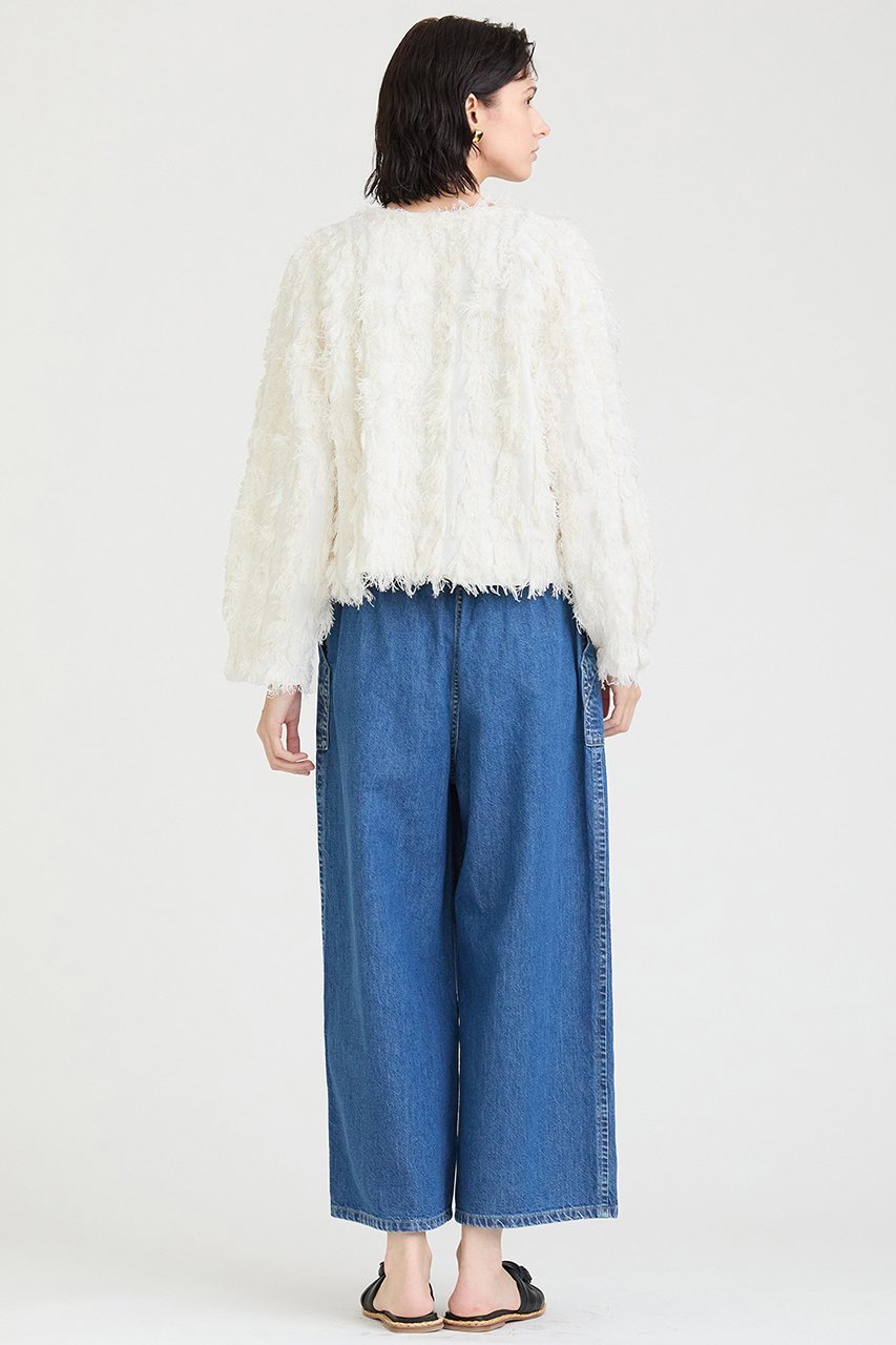 【ハウス オブ ロータス/HOUSE OF LOTUS】の9オンスデニムベイカーパンツ 人気、トレンドファッション・服の通販 founy(ファニー) 　ファッション　Fashion　レディースファッション　Fashion for Women　パンツ　Pants & Trousers　デニムパンツ・ジーンズ・美脚デニム　Denim Jeans & Pants　ストレート　Straight, Straight Cut　デニム　Denim, Jeans Material　ドレープ　Drape, Draping Fabric　パッチ　Patch, Appliqué　ブリーチ　Bleach, Washed Finish　ポケット　Pocket, Pocket Detail　リラックス　Relax, Relaxed Fit　other-5|ID: prp329100004308233 ipo3291000000032756708