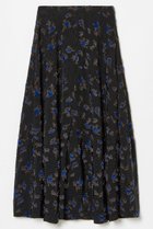【ハウス オブ ロータス/HOUSE OF LOTUS】のカットジャカードバイヤススカート ブラック|ID: prp329100004308235 ipo3291000000032826463