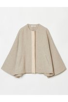 【ハウス オブ ロータス/HOUSE OF LOTUS】のコードエンブロイダリードルマンスリーブコート 人気、トレンドファッション・服の通販 founy(ファニー) ファッション Fashion レディースファッション Fashion for Women アウター Coat / Outerwear Collection コート・ロングコート・ピーコート Long Coats, Peacoats & More イタリア Italy カーディガン Cardigan, Knitwear ショート Short, Short Length ジャケット Jacket, Outerwear タンブラー Tumbler, Travel Mug フロント Front, Front Design 春 Spring thumbnail ベージュ|ID: prp329100004308239 ipo3291000000032933763