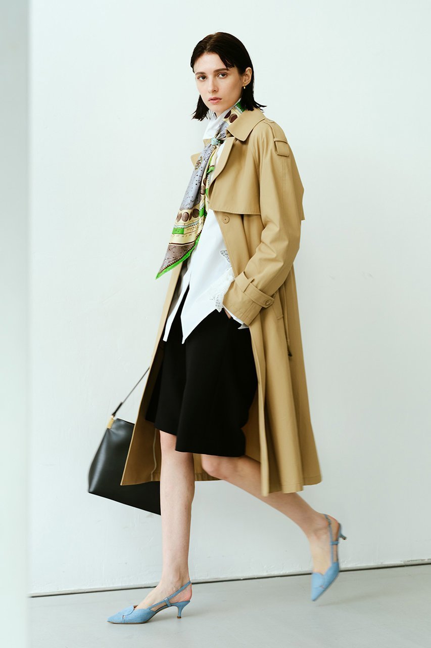 【アルアバイル/allureville】の強撚ツイルトレンチコート 人気、トレンドファッション・服の通販 founy(ファニー) 　ファッション　Fashion　レディースファッション　Fashion for Women　アウター　Coat / Outerwear Collection　コート・ロングコート・ピーコート　Long Coats, Peacoats & More　トレンチコート / 春秋の定番アウター　Trench Coats　おすすめ　Recommended / Our Picks　インナー　Innerwear　スリーブ　Sleeve, Long Sleeve / Short Sleeve　トレンド　Trend, Trending Now　ハーフ　Half, Half-Length　ロング　Long, Long-Length　再入荷　Restock / Back in Stock　 other-1|ID: prp329100004308246 ipo3291000000035052016